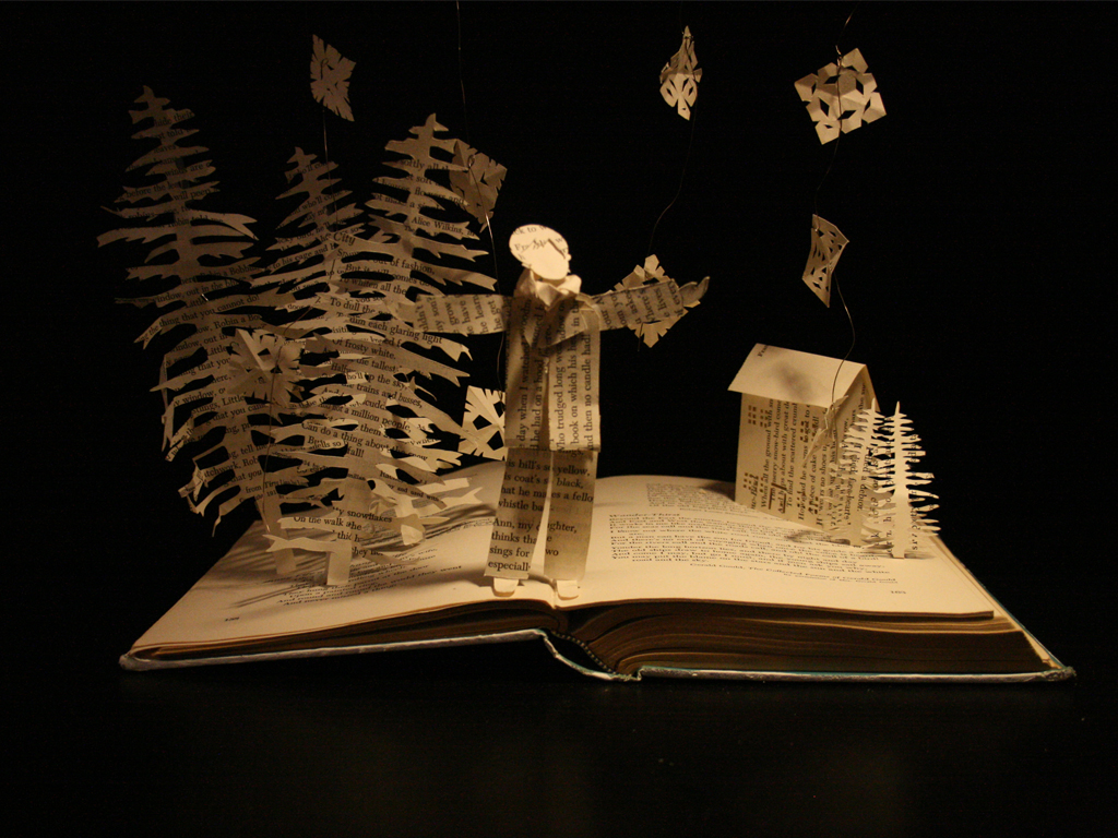 work sample-Banned Books, a stop motion video