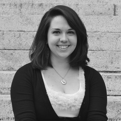 Black and white portrait photo-Courtney
