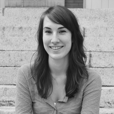 Black and white portrait photo-Glenna