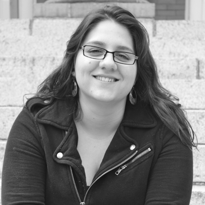 Black and white portrait photo-Rachel