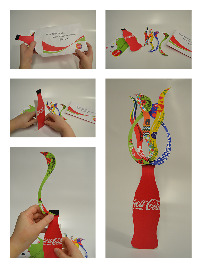 work sample-Coca-Cola Invitation